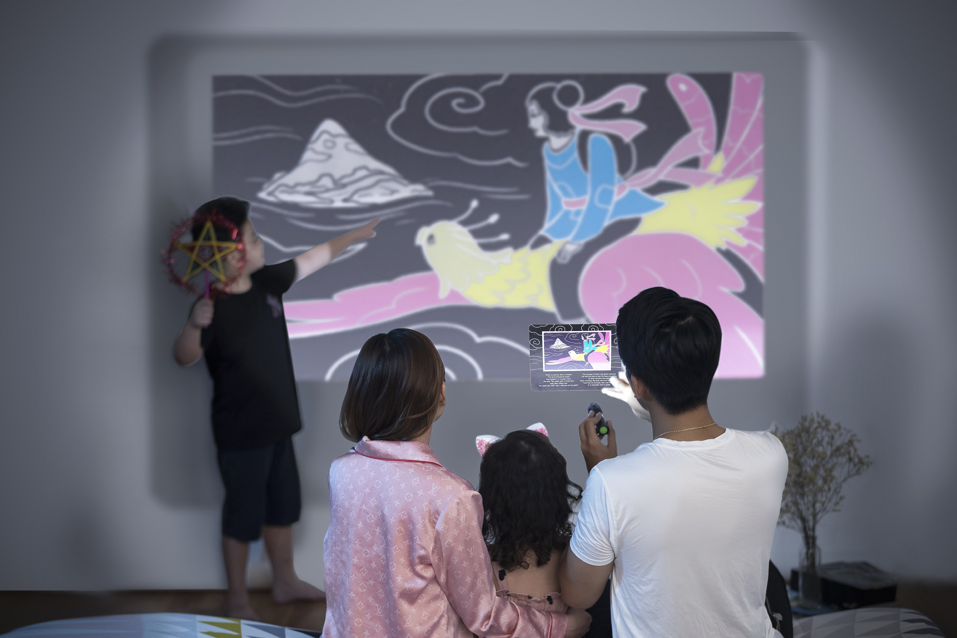 Sach chieu bong mau cho thieu nhi hinh anh