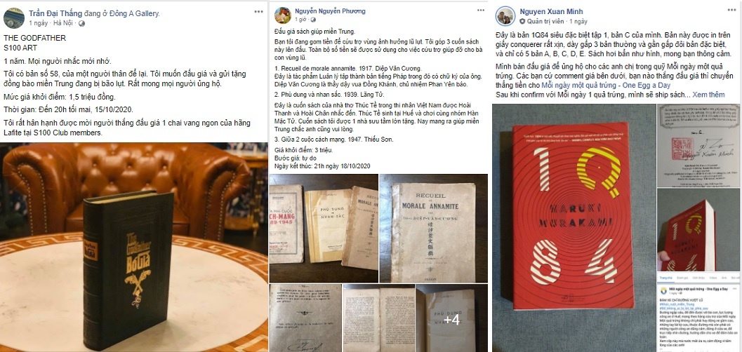 dau gia sach ung ho mien Trung anh 2