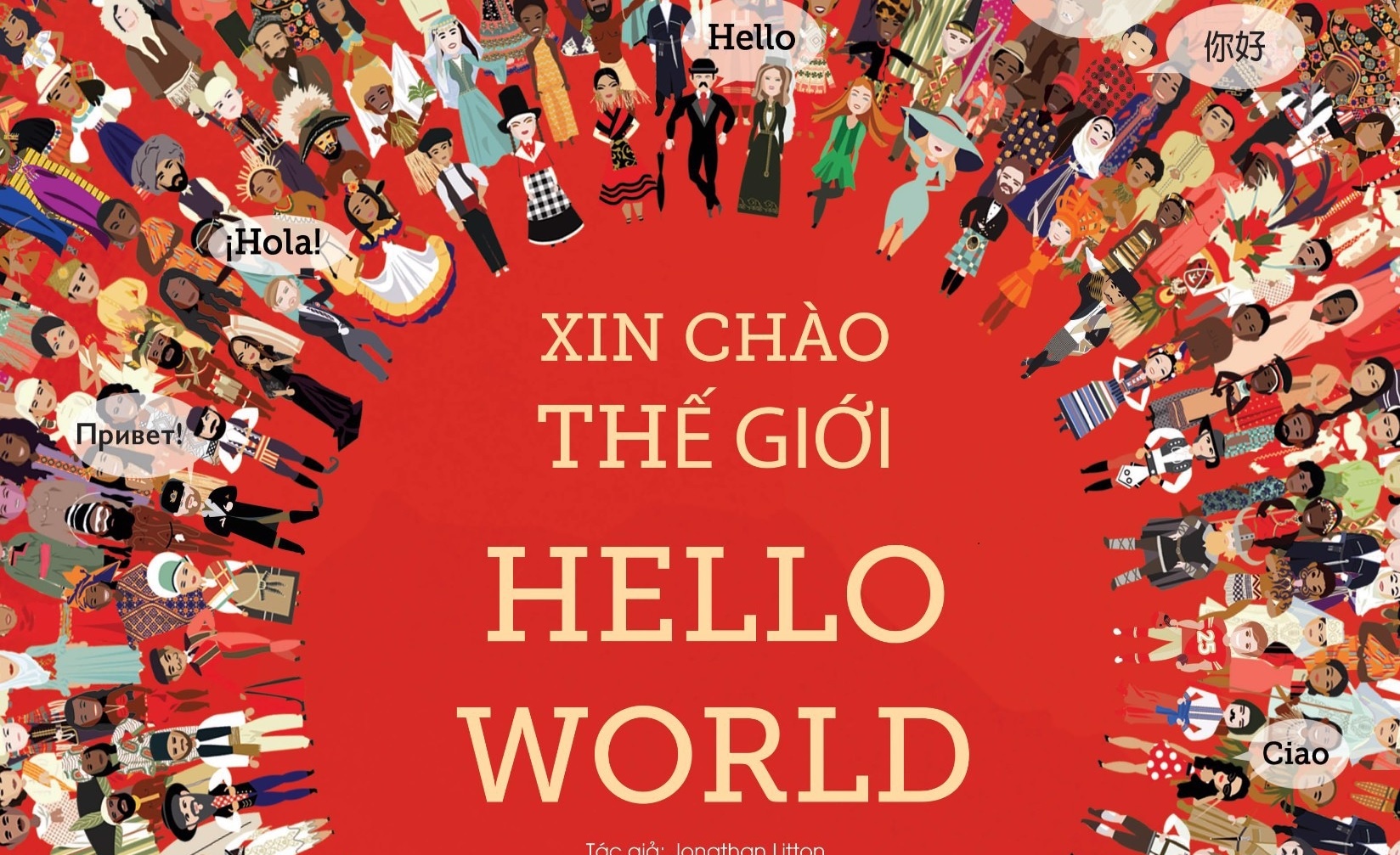 Chao the gioi bang 150 thu tieng hinh anh