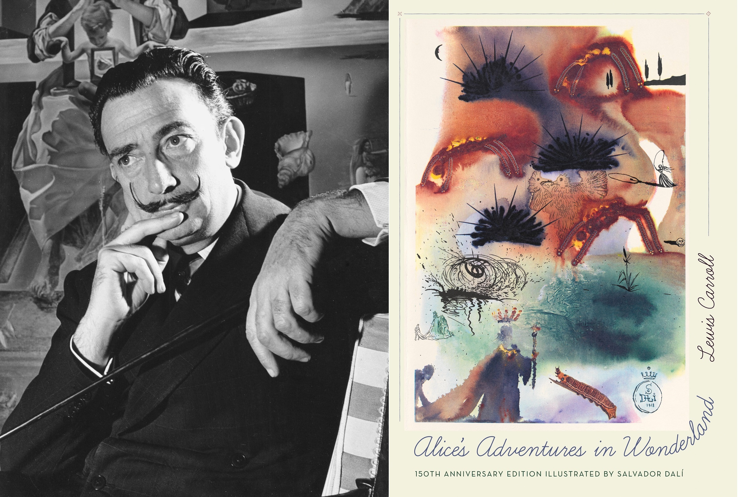 Salvador Dali minh hoa Alice o xu so than tien anh 1