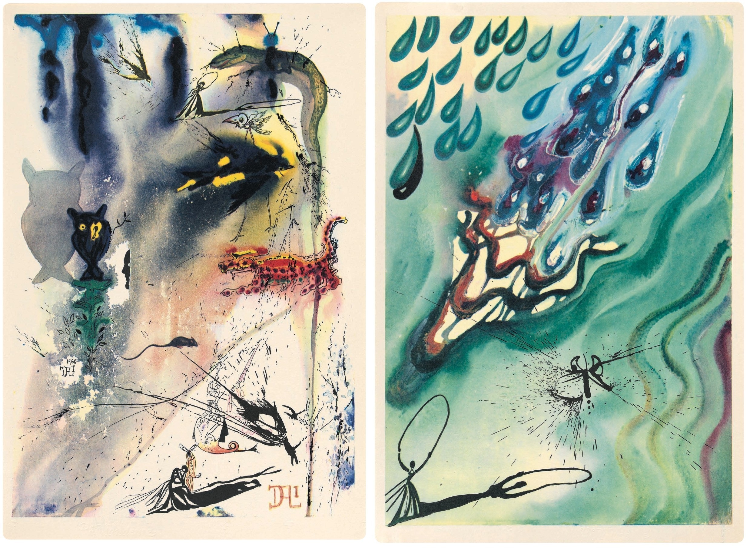 Salvador Dali minh hoa Alice o xu so than tien anh 3