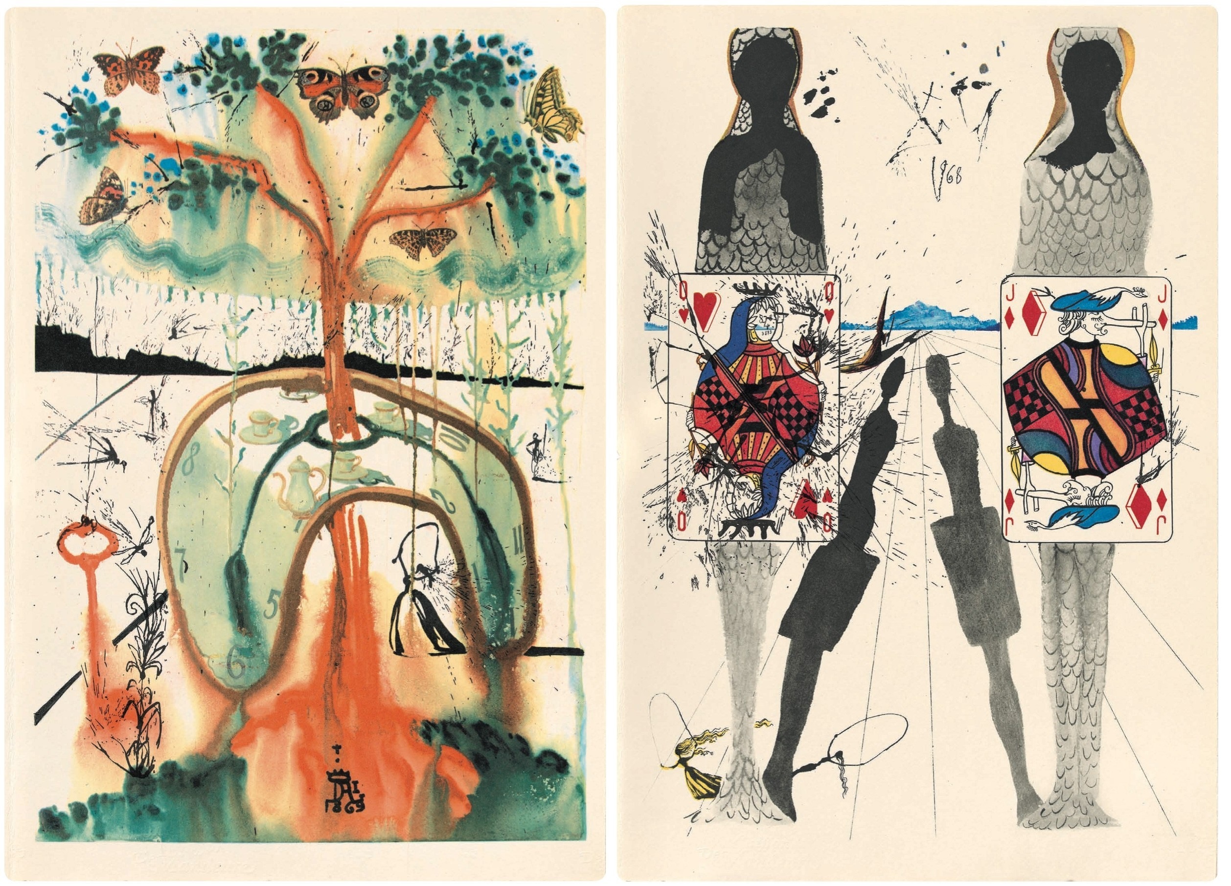 Salvador Dali minh hoa Alice o xu so than tien anh 6