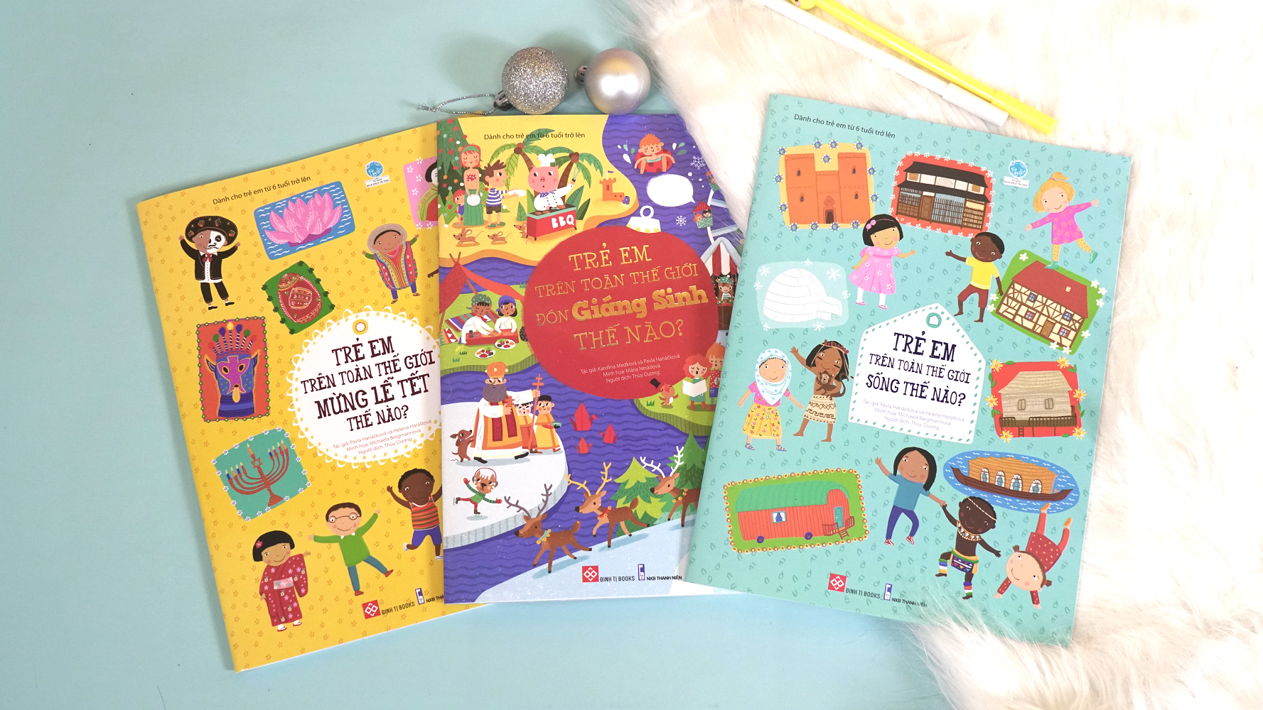 Bo sach cung cap thong tin huu ich ve tre em tren toan the gioi hinh anh