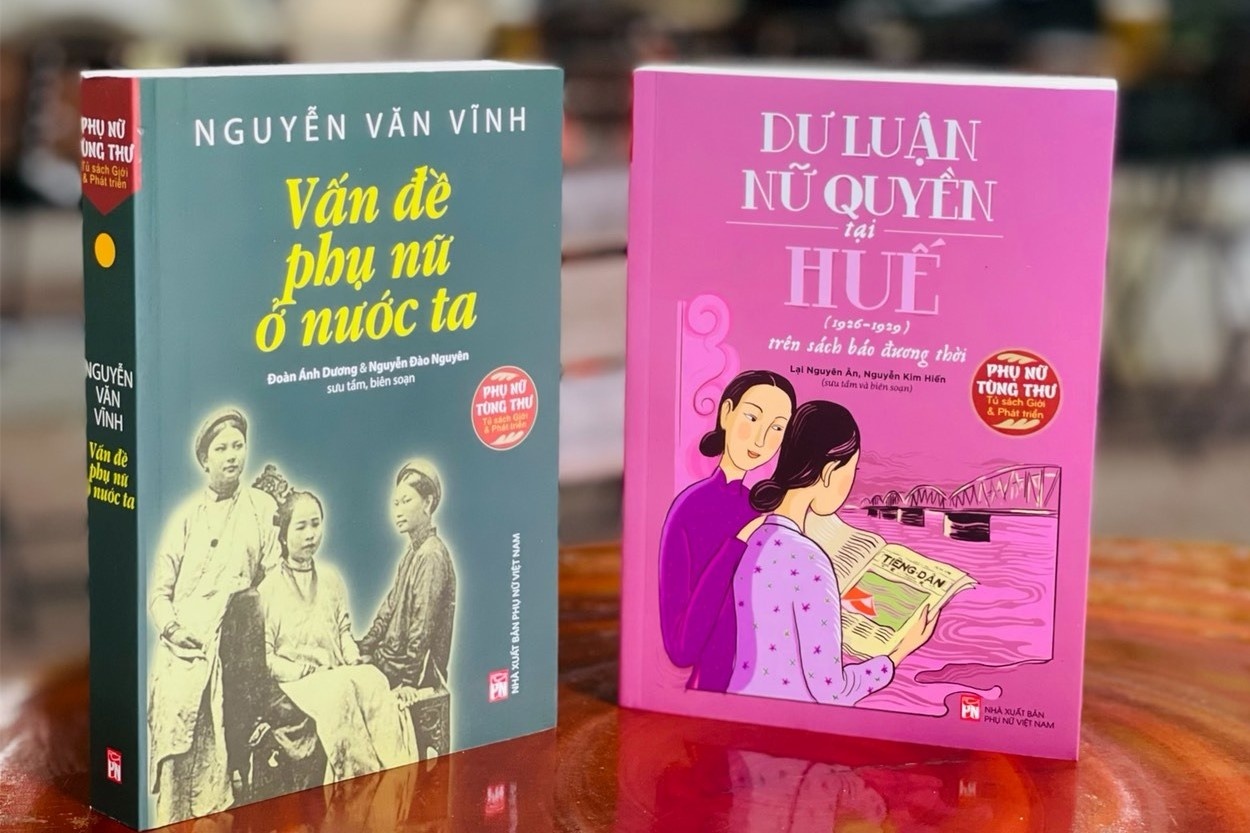 Sach ve nu quyen gan lien voi Hue hinh anh