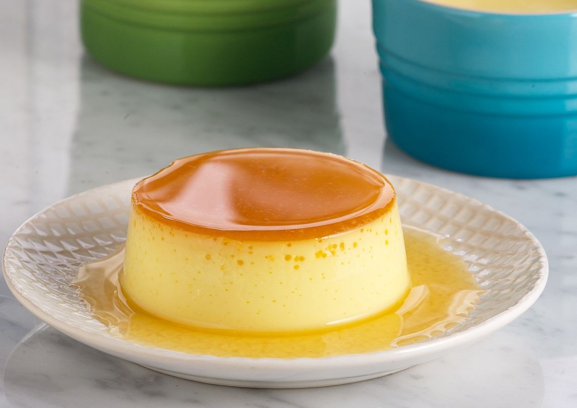 Cach lam banh flan - caramen chanh tuyet ngon hinh anh