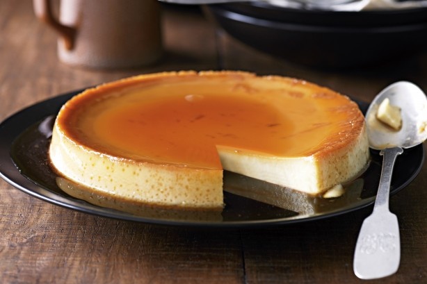 Cach lam banh flan ngon voi nuoc cot dua hinh anh