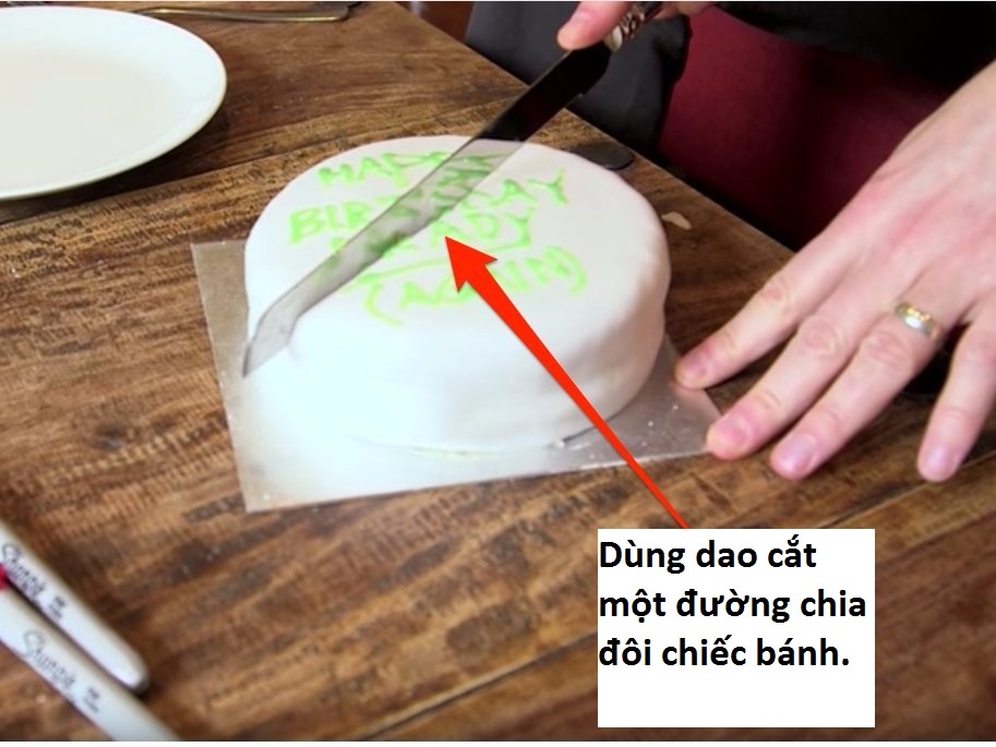 cách cắt bánh sinh nhật ảnh 1 cach cat banh sinh nhat anh 1