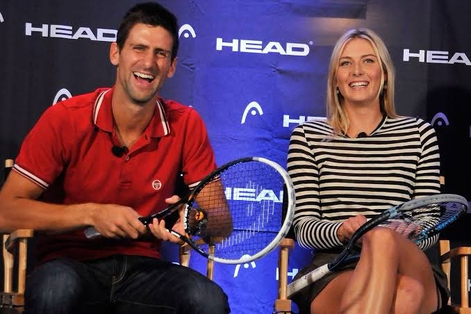 Maria Sharapova,  Novak Djokovic anh 1