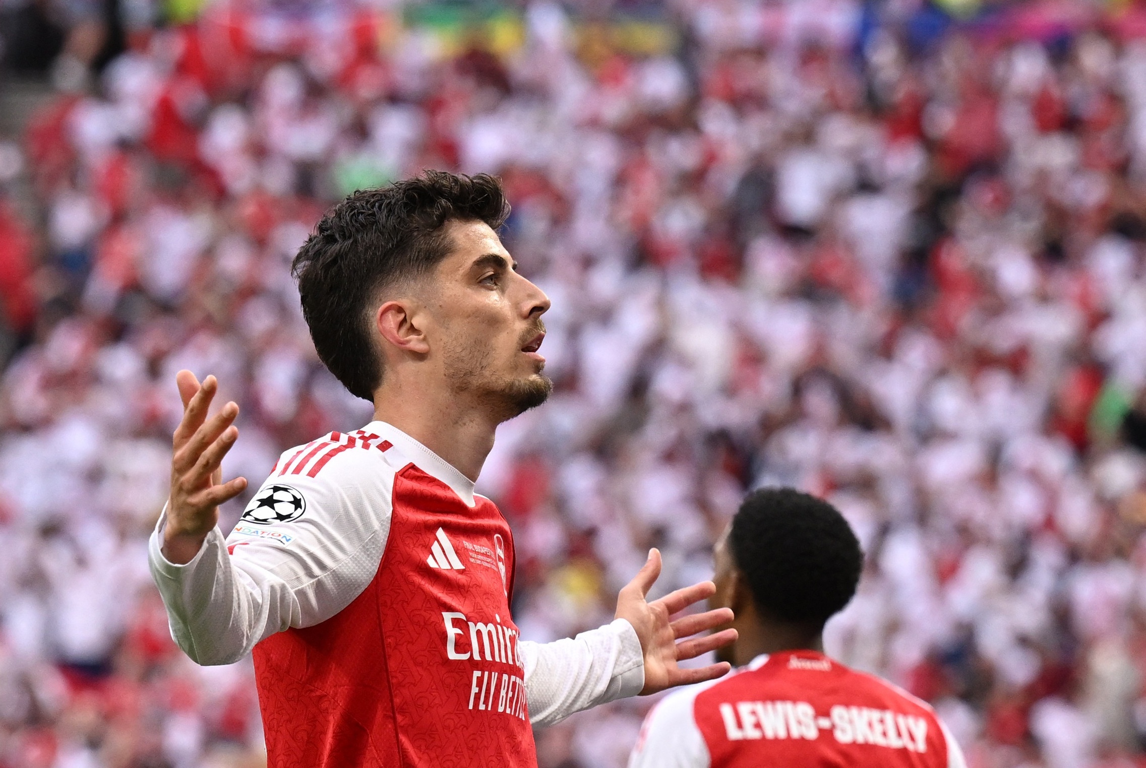Havertz di vao lich su chung ket Champions League hinh anh