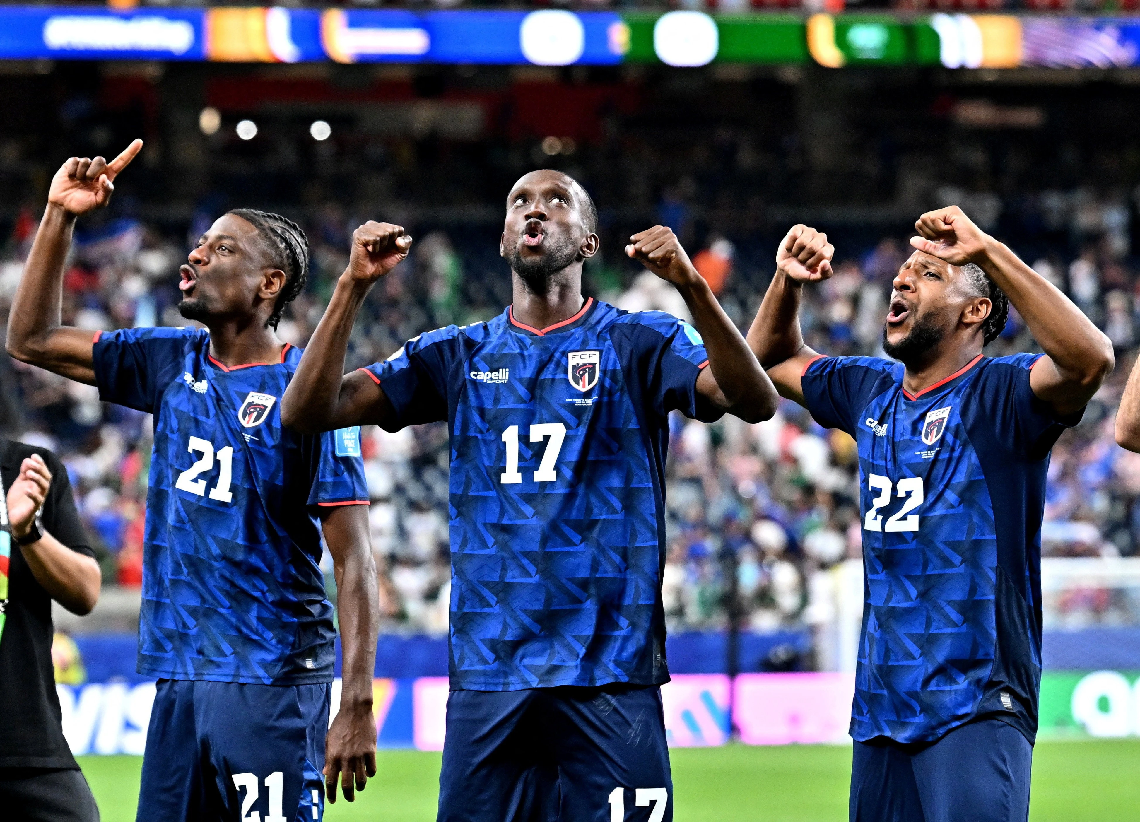 Highlights Cape Verde 0-0 Saudi Arabia hinh anh