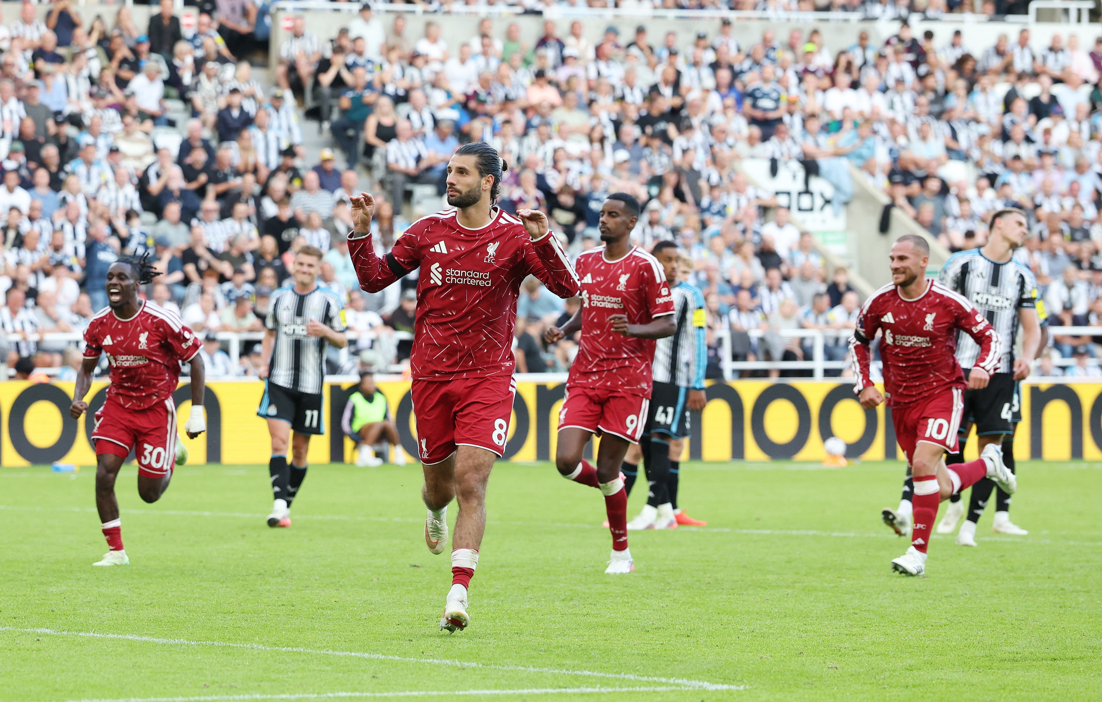 Highlights Newcastle 2-2 Liverpool