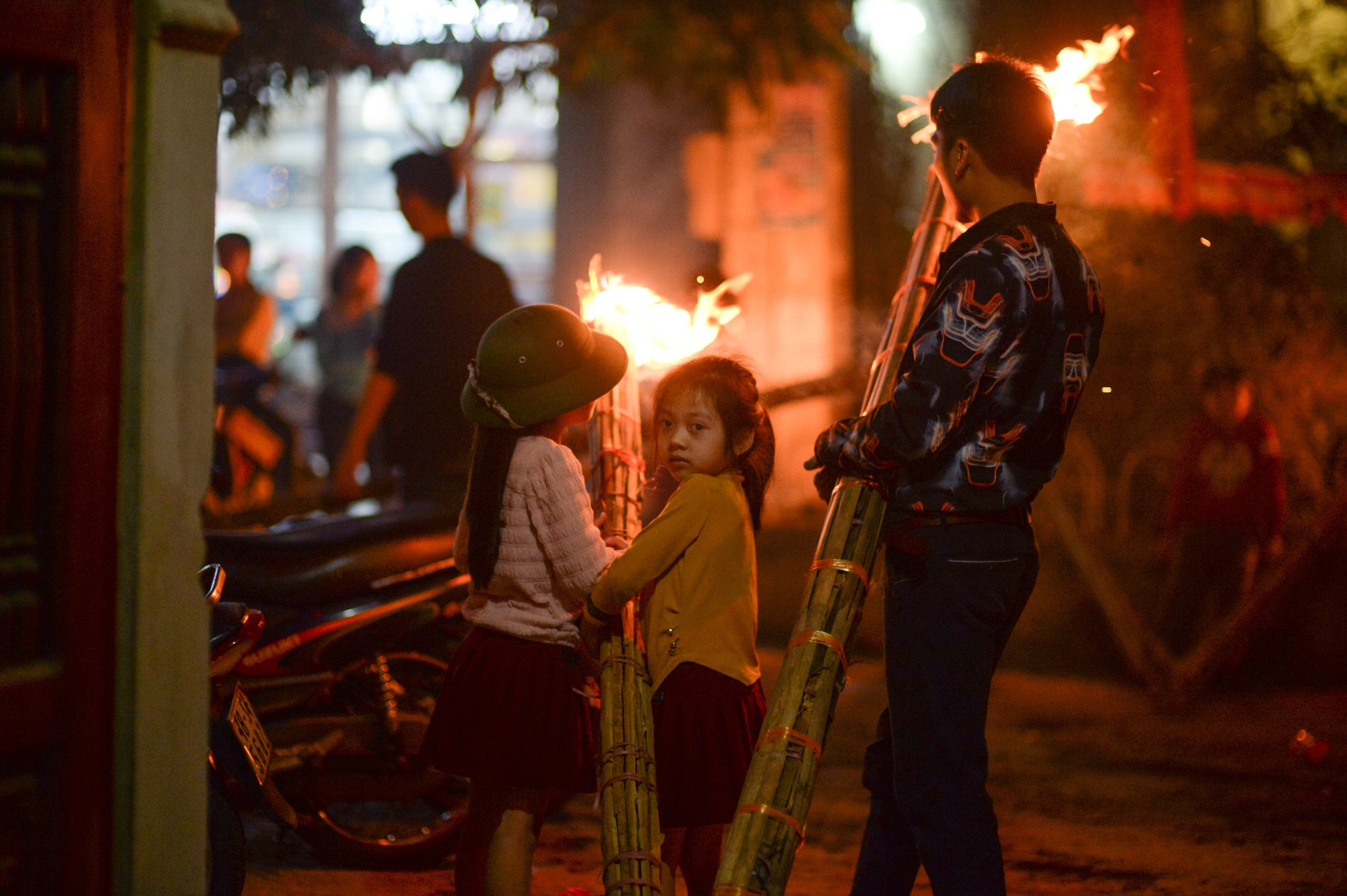 Lay lua giao thua o La Xuyen anh 10