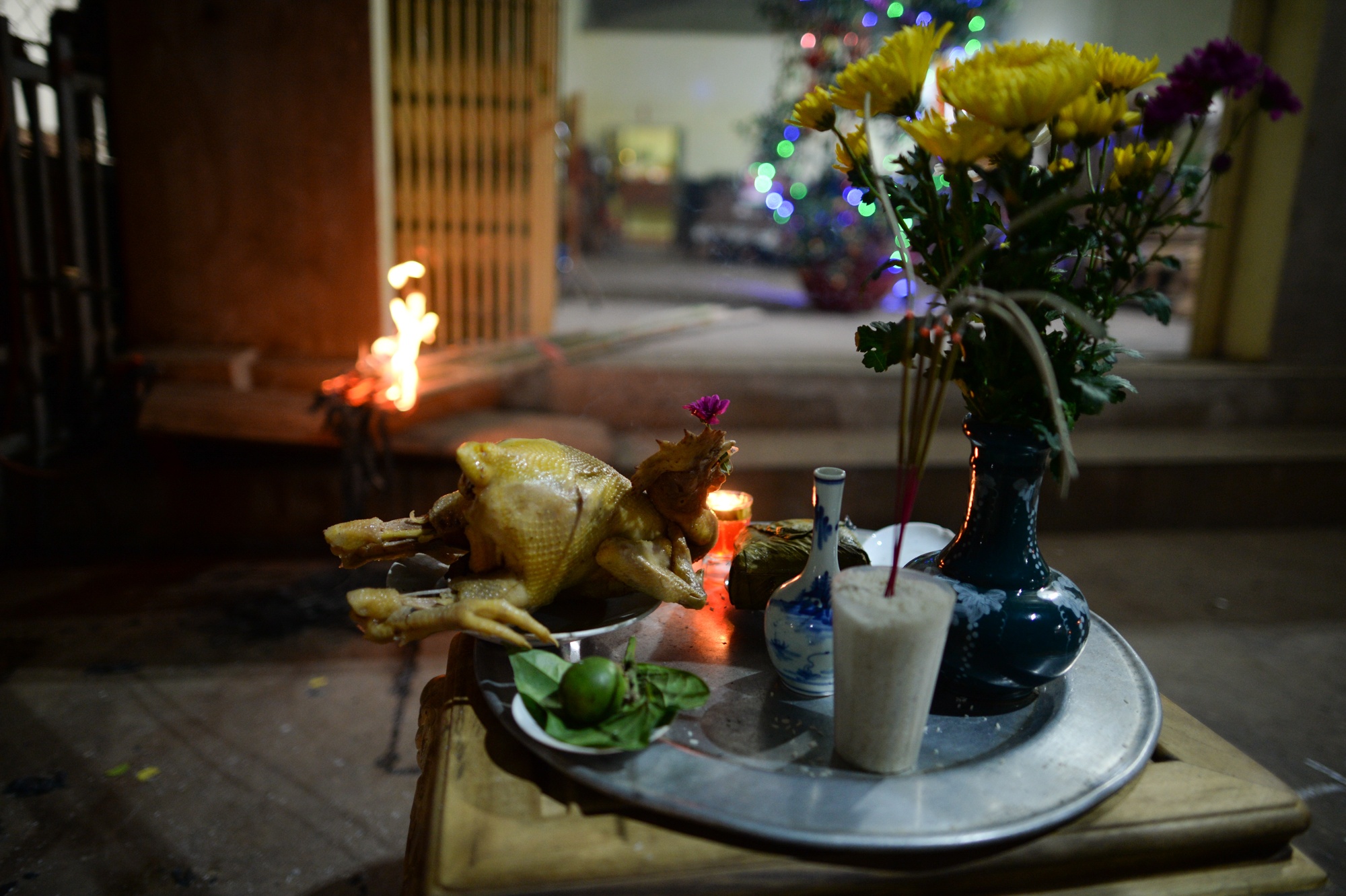 Lay lua giao thua o La Xuyen anh 13