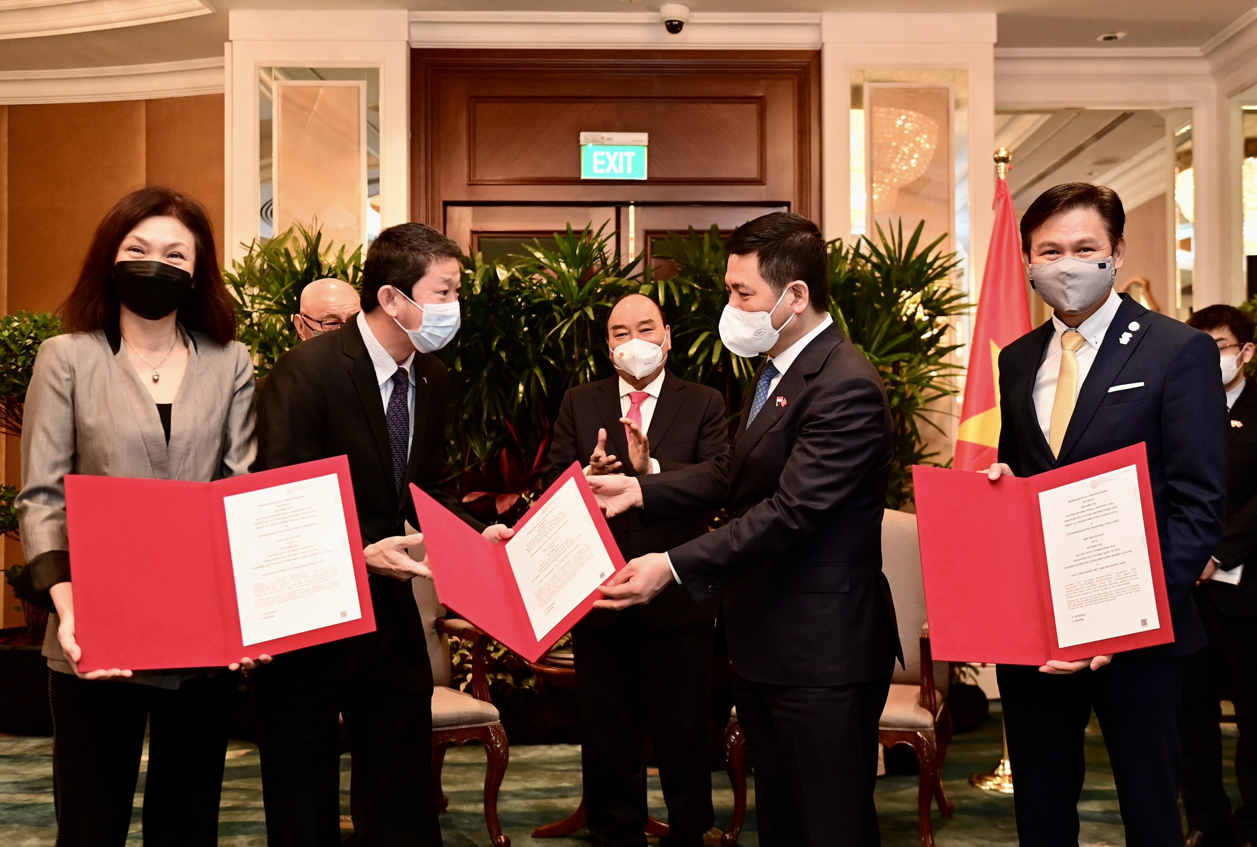 Chu tich nuoc tham Singapore anh 1