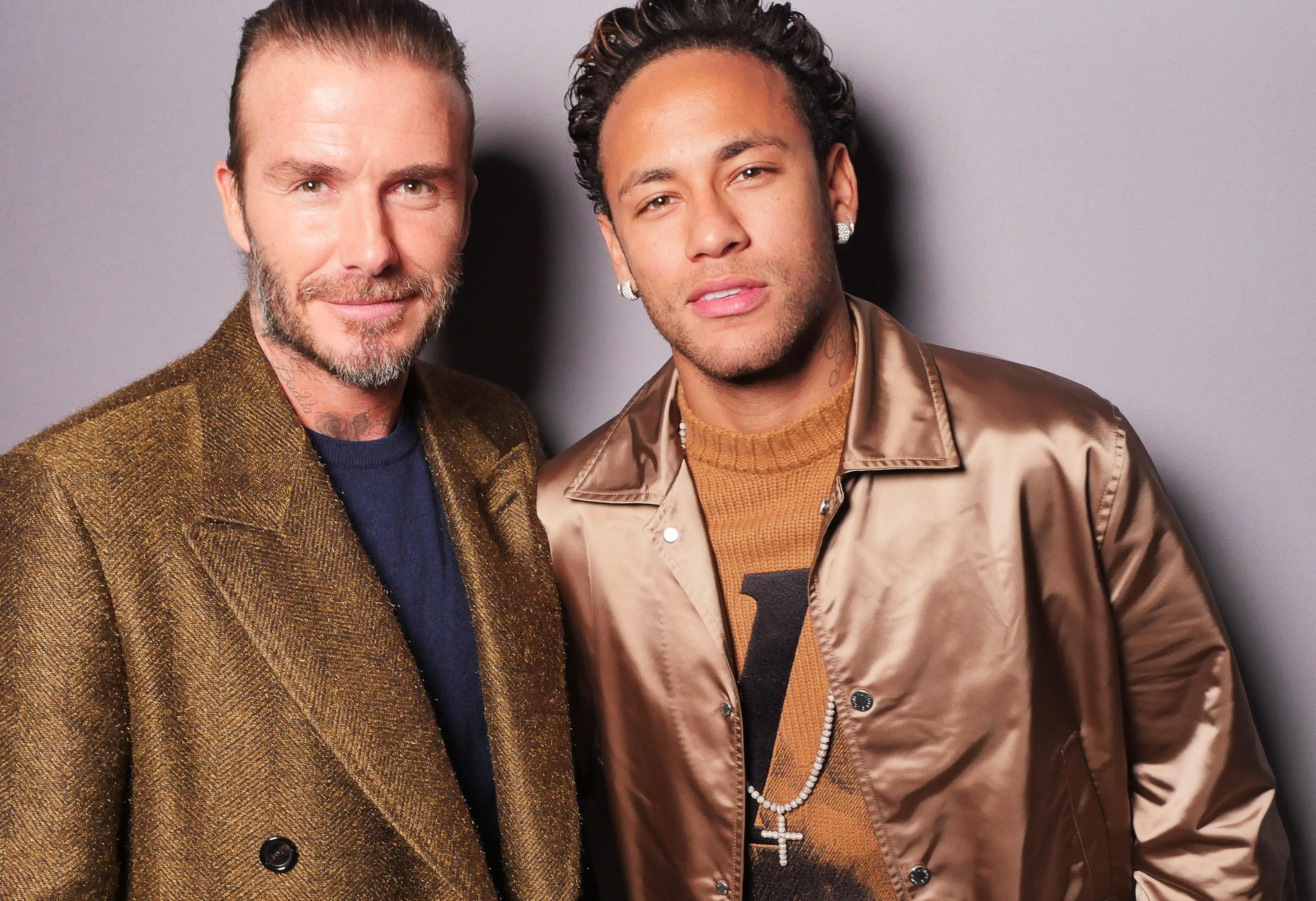 Neymar tiet lo than tuong Beckham hinh anh