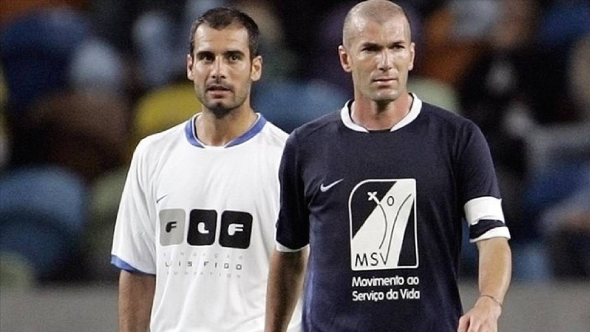 Pep Guardiola vs Zidane anh 1