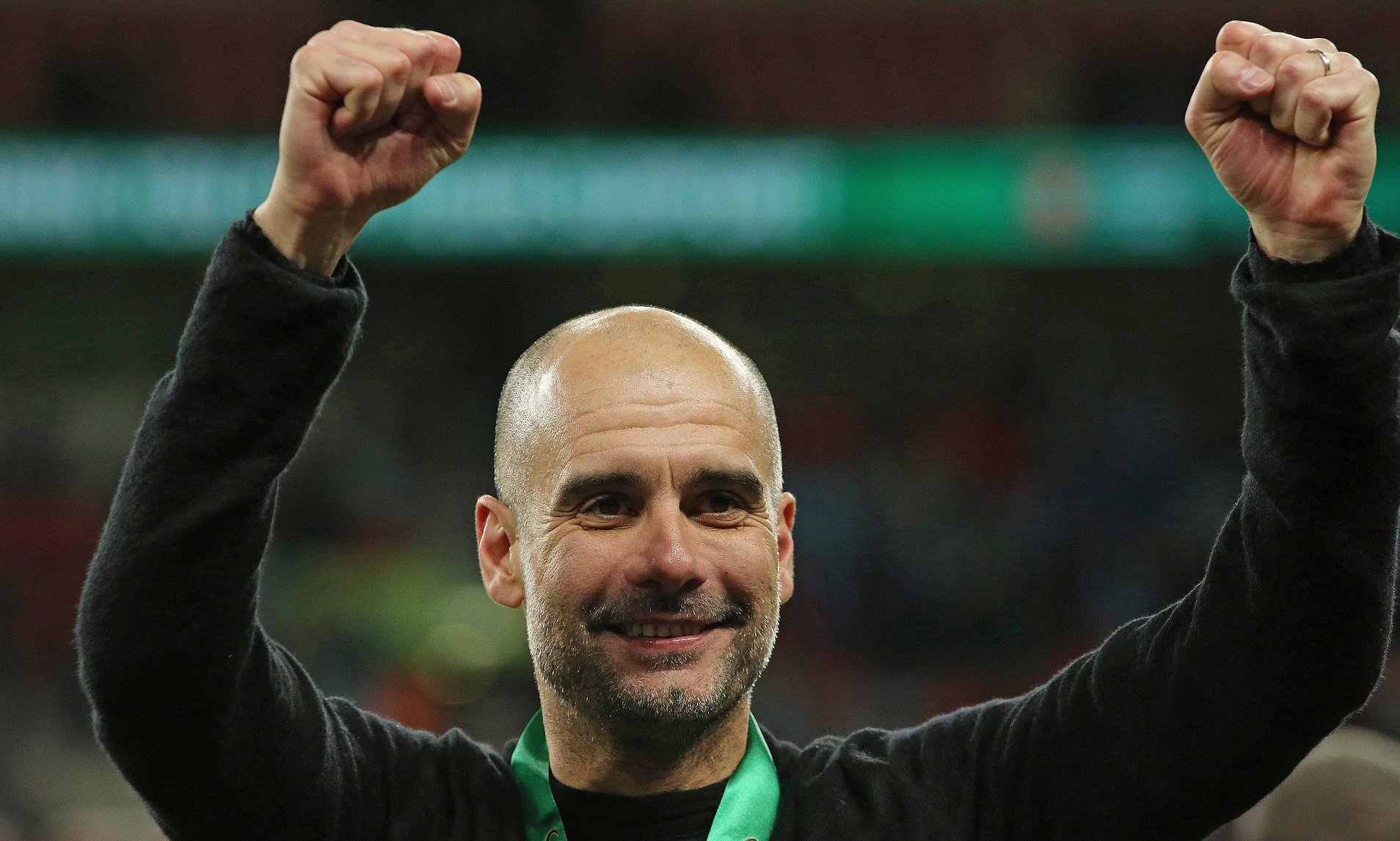 Guardiola lap ky luc khi Man City vo dich League Cup hinh anh