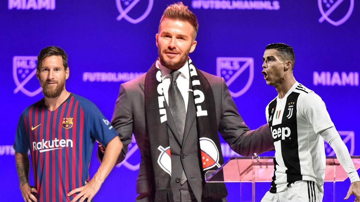 Trong giac mo Messi va Ronaldo cua Beckham hinh anh