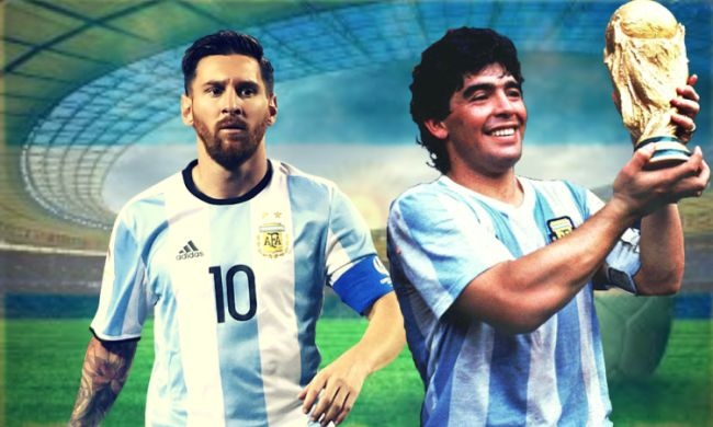 'Messi kem Maradona' va su that ve ky World Cup 1986 cua Argentina hinh anh