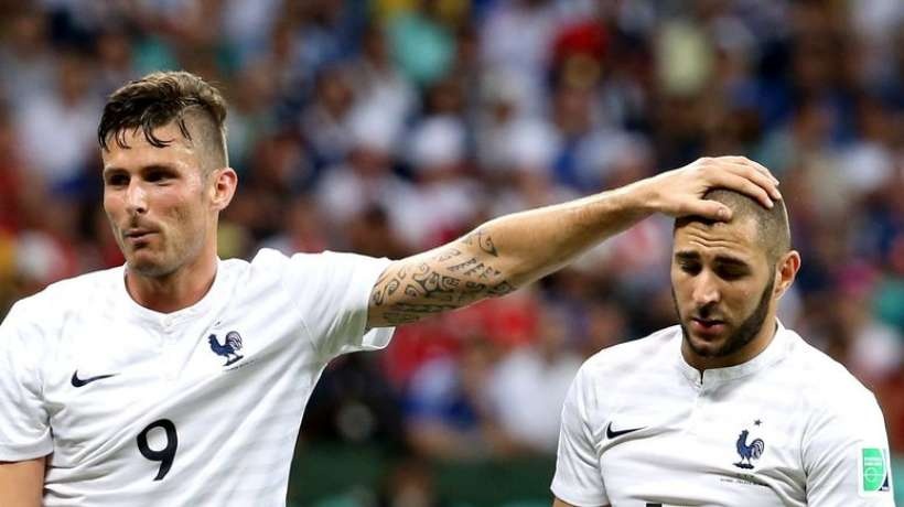 Benzema va Giroud anh 1