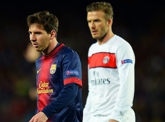 Beckham giai nghe vi Messi hinh anh