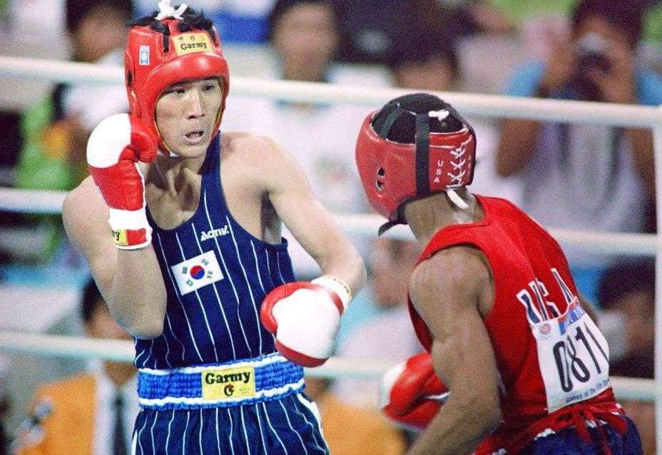 Man gian lan tai tieng nhat cua boxing Han Quoc tai Olympic hinh anh