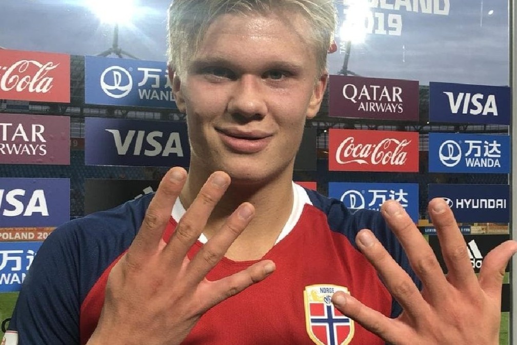 Ngay Haaland lap ky luc voi 9 ban trong mot tran hinh anh