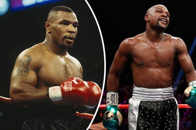 Mayweather tu nhan vi dai nhat lich su, danh gia thap Mike Tyson hinh anh