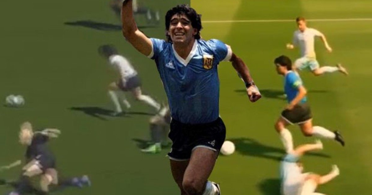 Pha solo kinh dien cua Maradona duoc tai hien trong game FIFA hinh anh