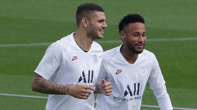 Icardi danh got ghi ban dep mat trong buoi tap cua PSG hinh anh