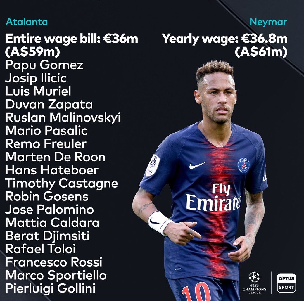 Neymar vs Atalanta anh 2