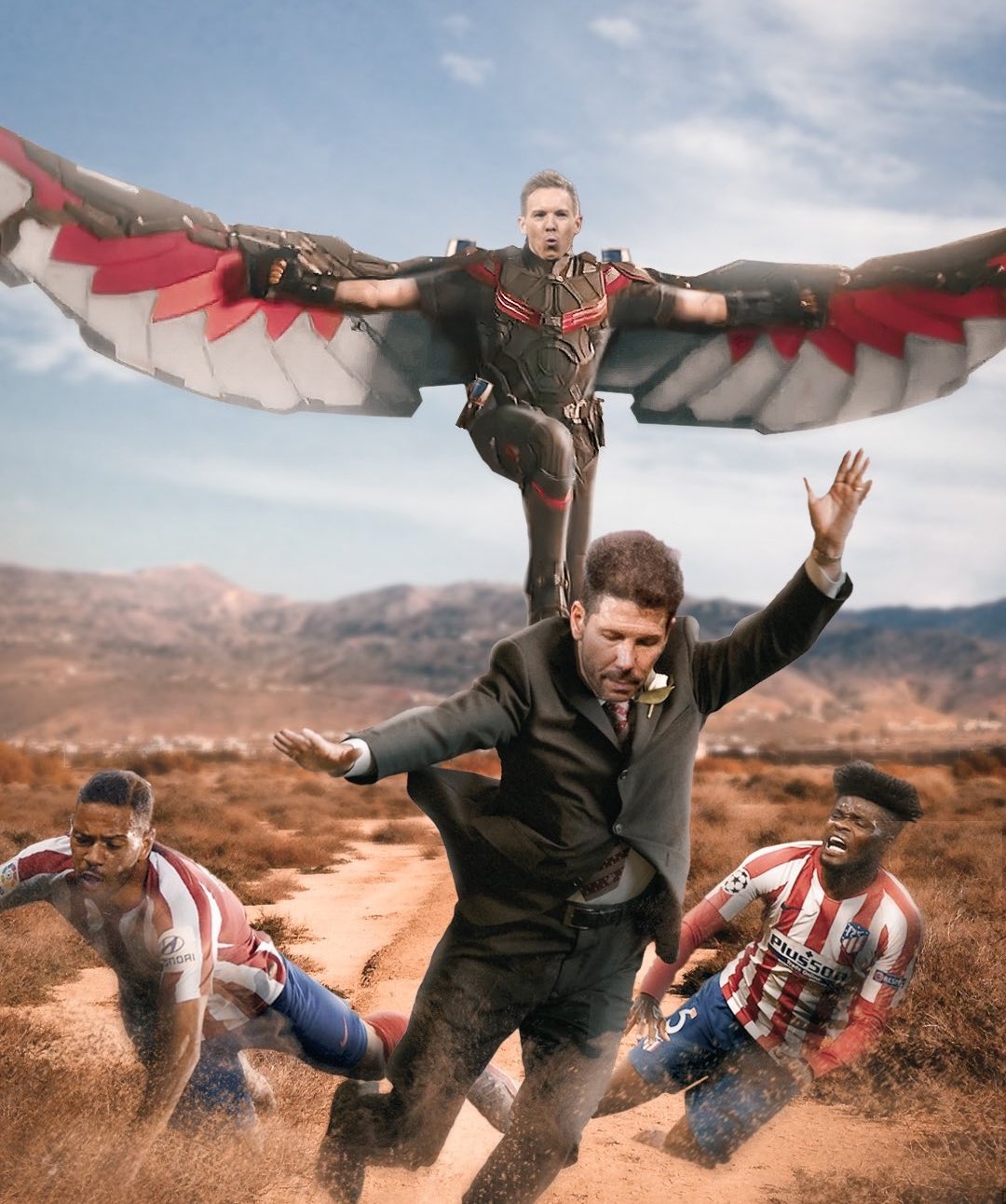 Atletico Madrid vs RB Leipzig. anh 1