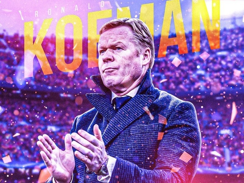 Con dau tim dinh menh dua Koeman den Barca hinh anh
