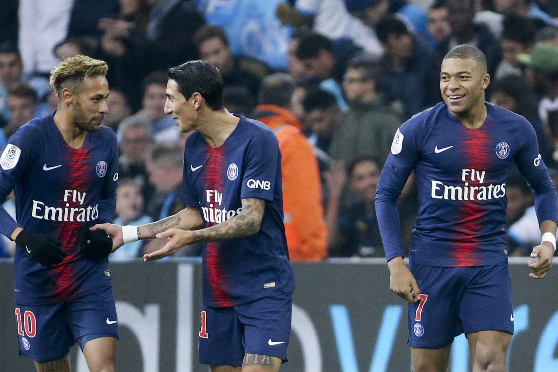 PSG cho Neymar, Di Maria va Mbappe toa sang hinh anh