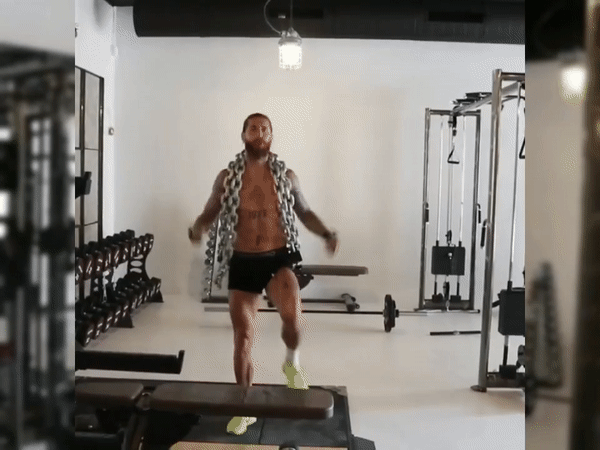 Sergio Ramos deo day xich tap luyen hinh anh
