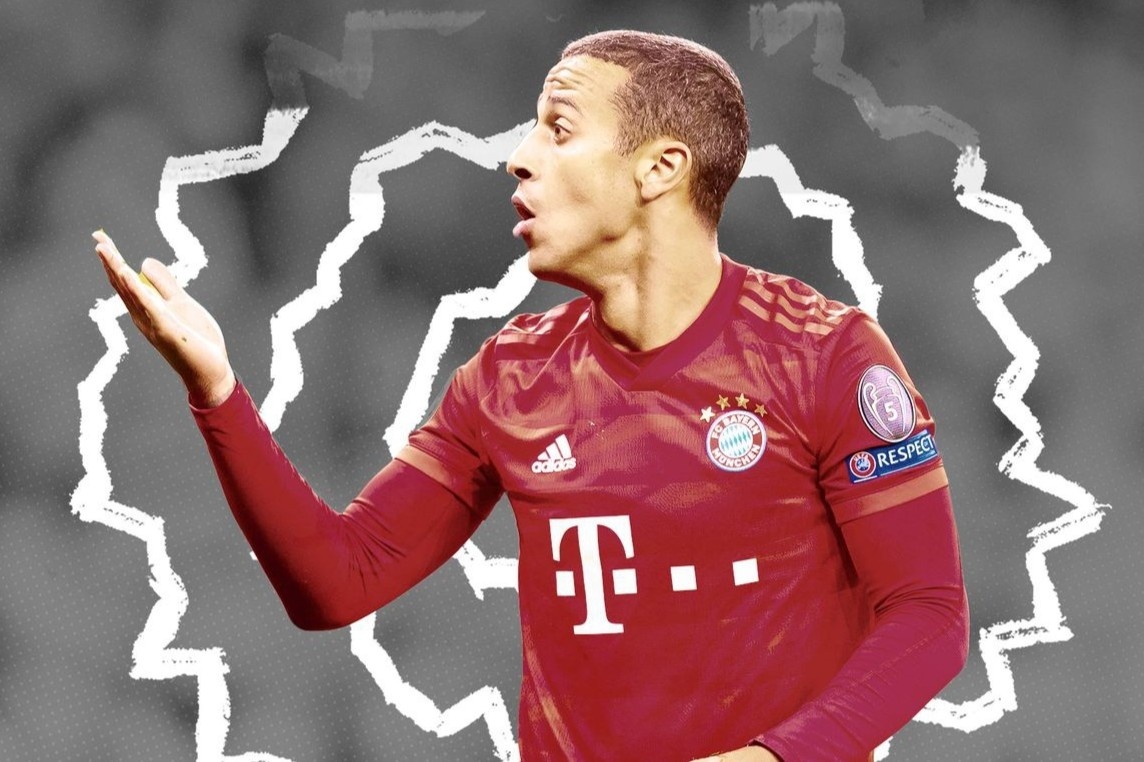 Roi Bayern, Thiago den Premier League de tim su thua nhan hinh anh