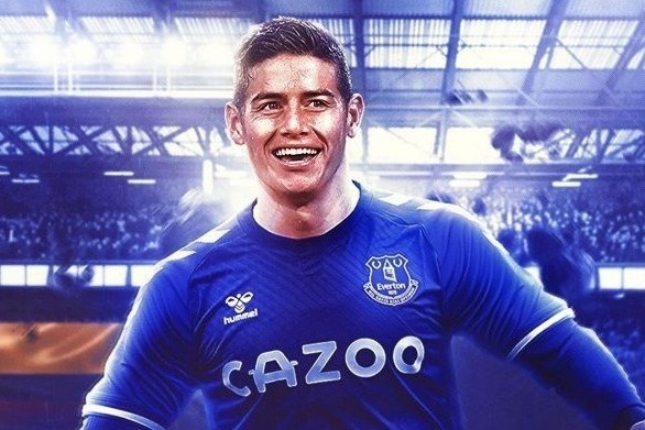 James Rodriguez chuan bi den Premier League hinh anh