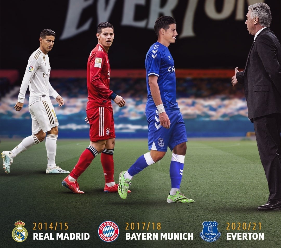 James Rodriguez den Everton anh 1