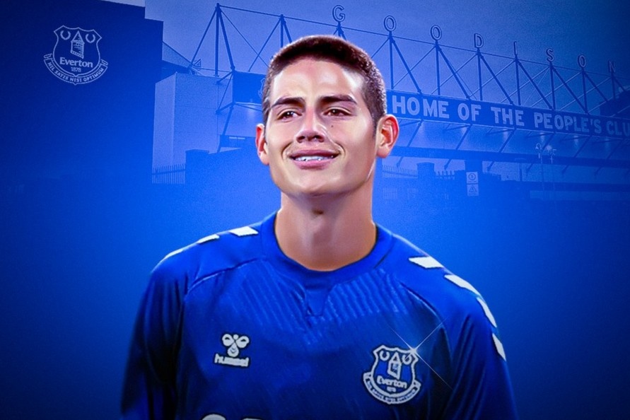 James Rodriguez danh doi danh tieng de toi Everton hinh anh