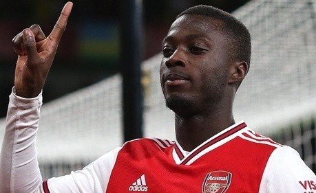 Pepe lap sieu pham trong chien thang cua Arsenal hinh anh