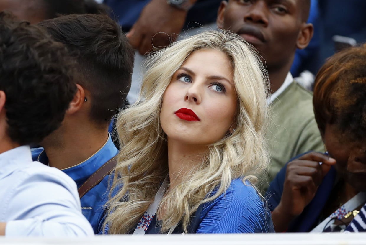 Ve dep cua vo trung ve Varane hinh anh