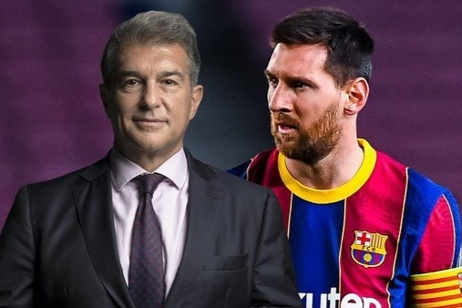 Laporta lua doi hay het cach giu chan Messi? hinh anh