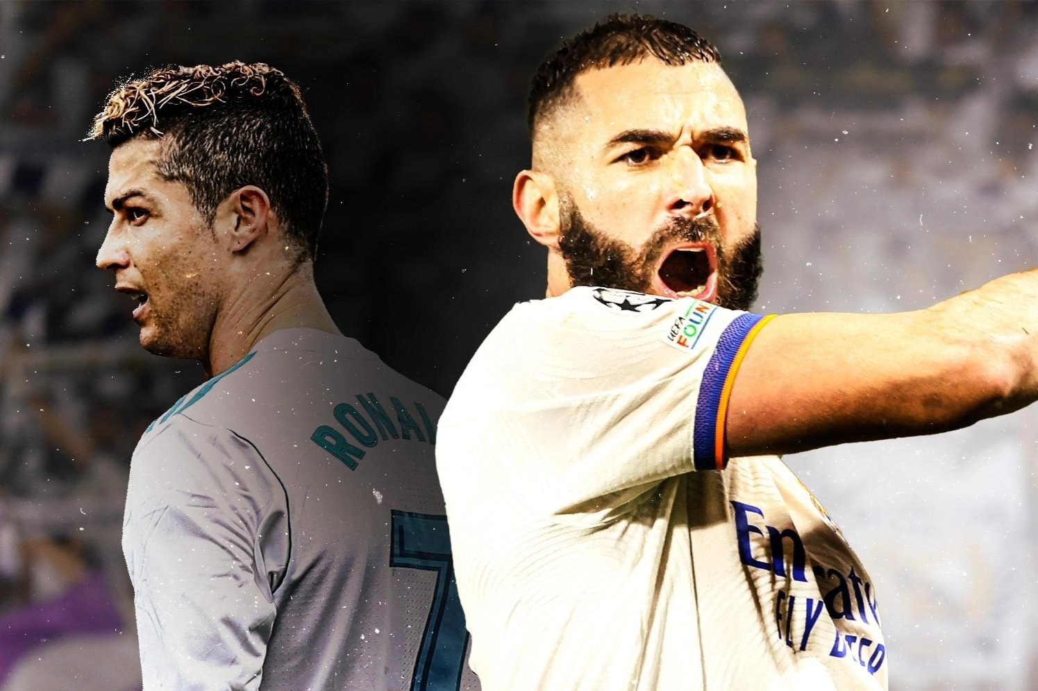 Benzema bam sat ky luc cua Ronaldo o knock out Champions League hinh anh