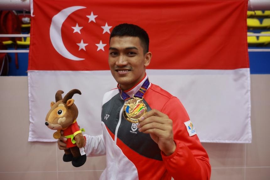 HCV SEA Games dang nho cua nha vo dich the gioi nguoi Singapore hinh anh