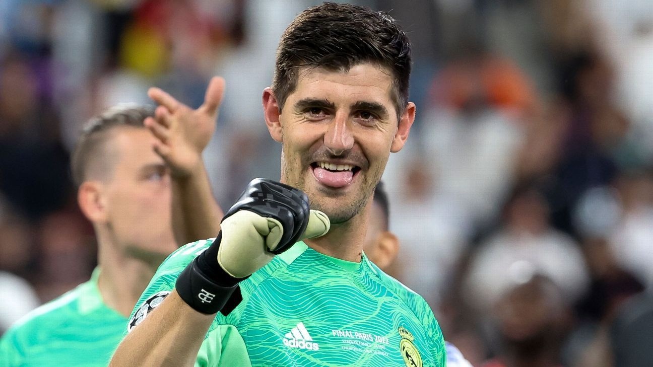 Co dong vien Atletico trut gian len Courtois hinh anh