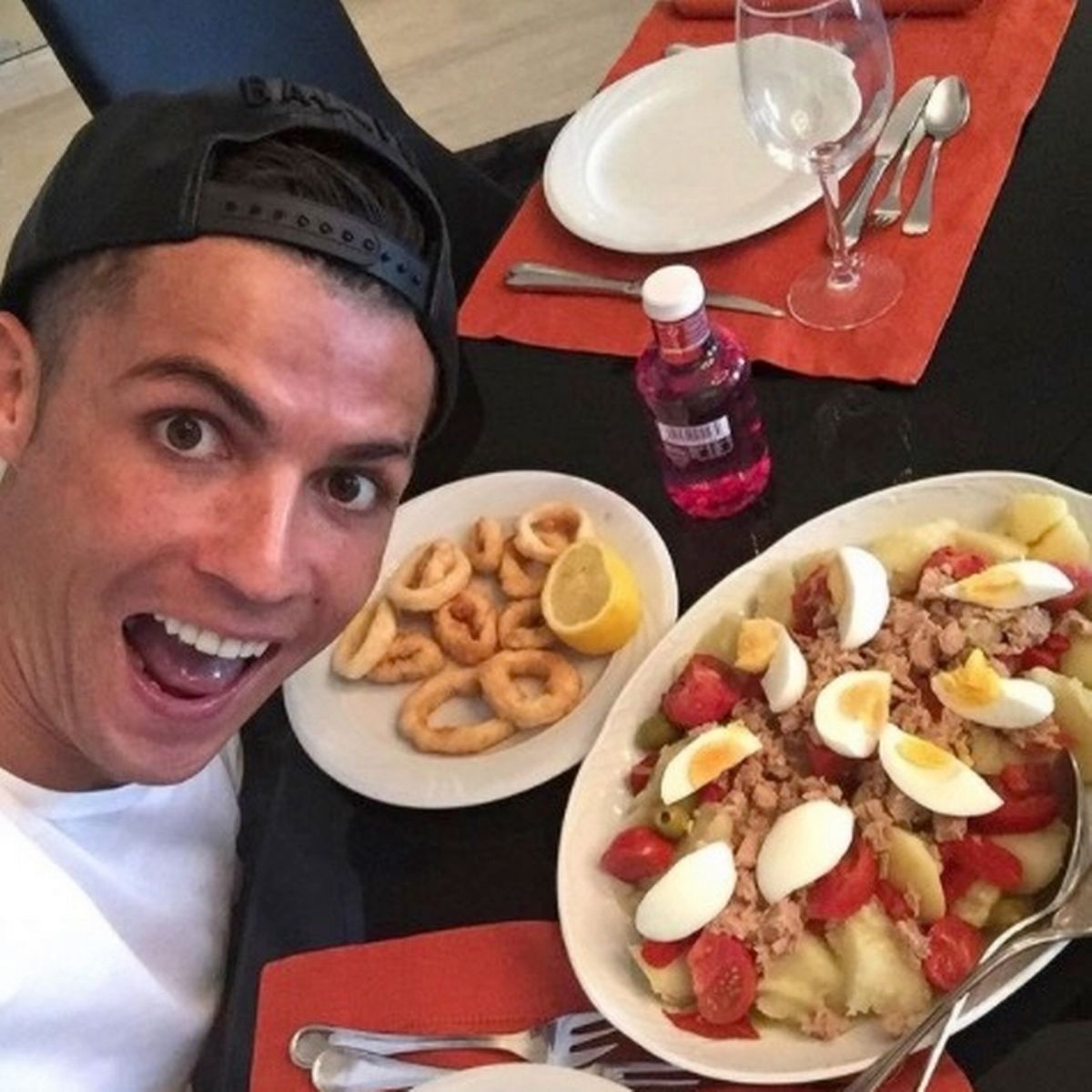 Cristiano Ronaldo,  Dinh duong the thao anh 2