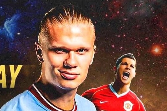 Haaland ghi ban nhieu gap 3 lan Ronaldo o cung do tuoi hinh anh