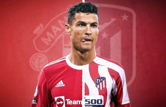 Ronaldo khoac ao Atletico se la vien canh kho tin hinh anh