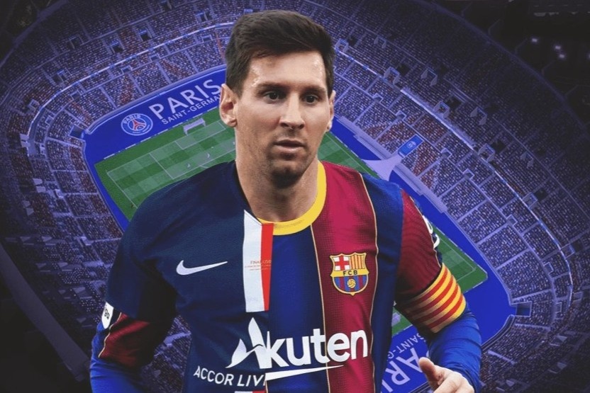 PSG va Barca tranh gianh Messi hinh anh