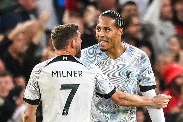 Milner het vao mat Van Dijk va cuoc khung hoang o Liverpool hinh anh